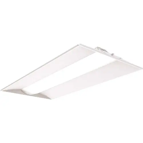 Contractor Select STAKS 2 ft. x 4 ft. 4000/5000/6000 Lumens White Integrated LED Troffer Color/Finish Family