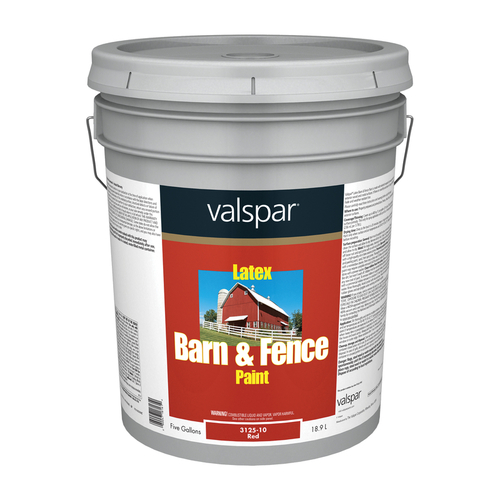 Valspar 018.312510.008 018.312510.008 Barn and Fence Paint, Red, 5
