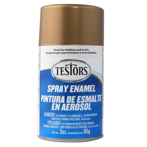 Testors 1244T Spray Paint Metallic Gold 3 oz Gold
