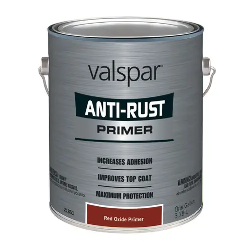 Paint Anti-Rust Gloss Red Oxide Oil-Based 1 gal Red Oxide