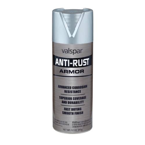 Spray Paint Anti-Rust Armor Metallic Aluminum 12 oz Aluminum - pack of 6