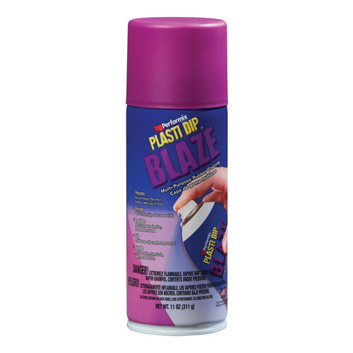 Plasti Dip 11225-6 Multi-Purpose Rubber Coating Flat/Matte Blaze Purple 11 oz oz Blaze Purple