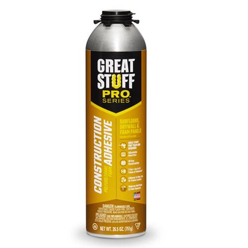 GREAT STUFF PRO 343087 Industrial Grade Adhesive Pro Series High