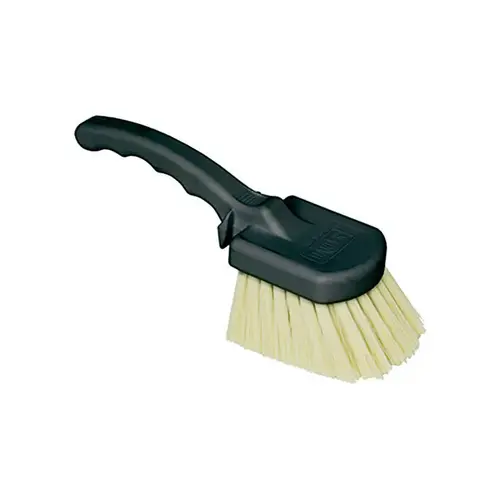 Harper H281 Gong Brush 3.25" W Medium Bristle 8.5" Plastic Handle Black/Beige