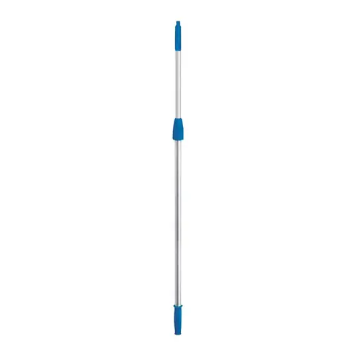 Extension Pole Connect & Clean Telescoping 4-8 ft. L X 1" D Aluminum Silver/Blue Silver/Blue