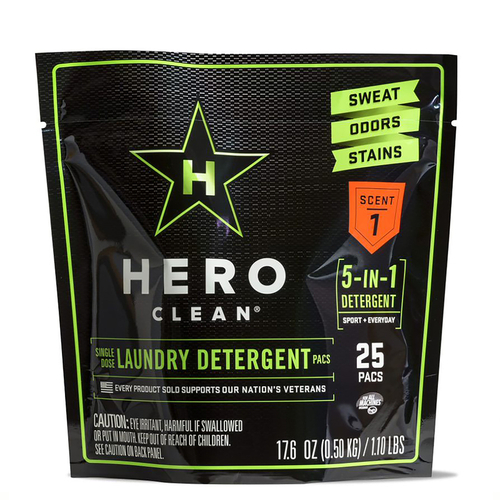 Hero Clean 704400414 Laundry Detergent Juniper Scent Pod