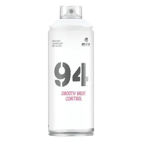 Spray Paint 94 Matte White 11 oz White