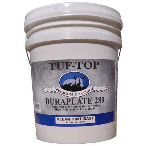 Tuf Top 289 135 Commercial Floor Coating Duraplate289 Semi Gloss Clear
