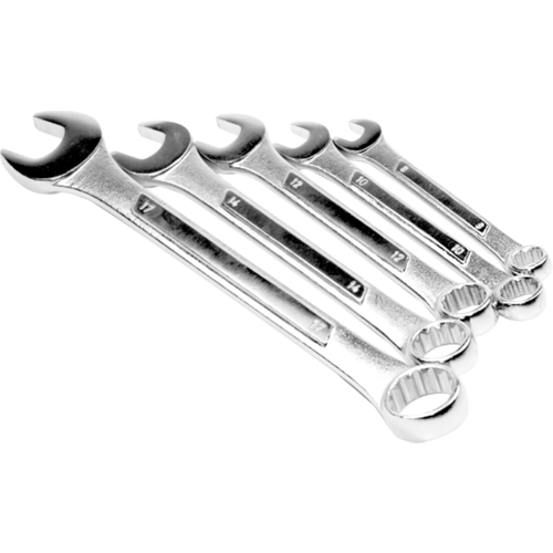 Combination Wrench Set  Silver