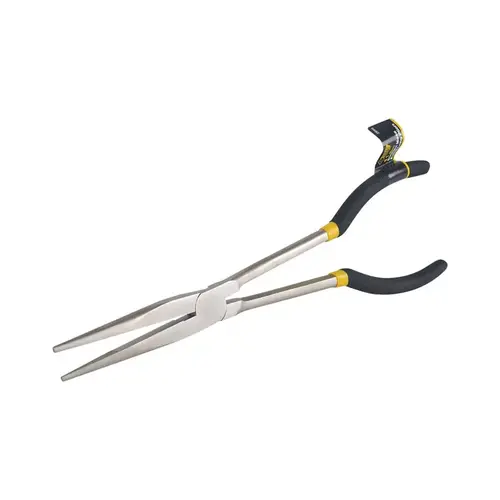 Long Nose Pliers 11" Carbon Steel Black/Yellow