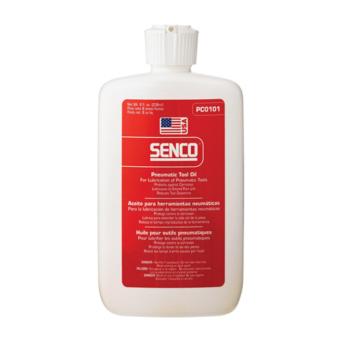 Senco PC0101 Pneumatic Tool Oil, 8 oz Bottle