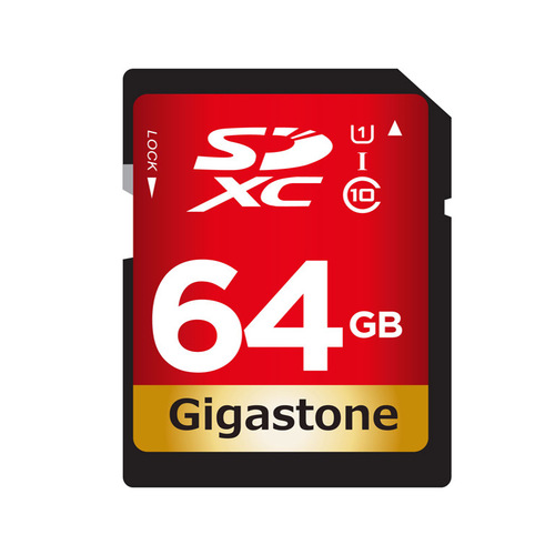 Gigastone GS-SDHC80U164G SDXC Flash Memory Card 64 GB
