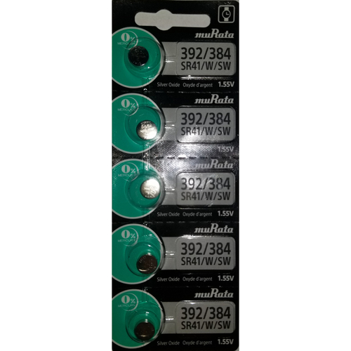 Electronic/Thermometer/Watch Battery Silver Oxide 384/392 1.55 V 45 Ah