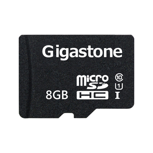Gigastone GS-4IN1U1-08G-R Micro SD Flash Memory Universal Pack  Black