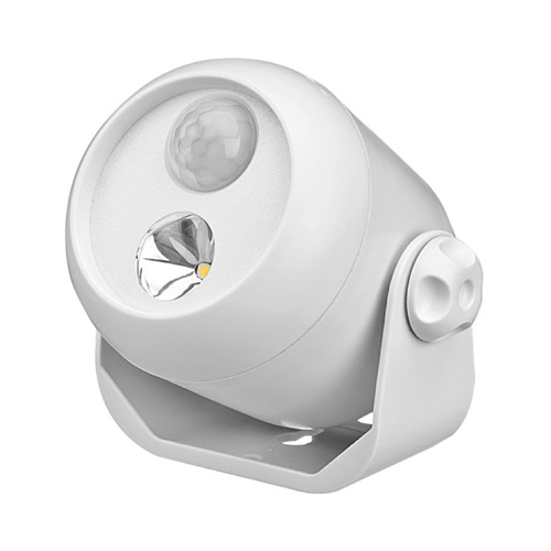 Mr. Beams MB300 Spotlight Motion-Sensing Battery Powered LED White White