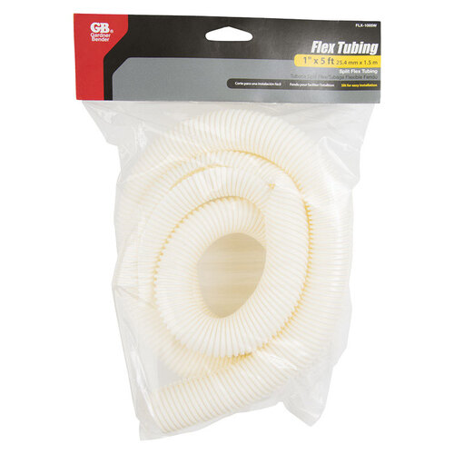 Flex Tube 60" L White Polyethylene White