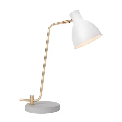 Desk Lamp Amelia 20.5" White White