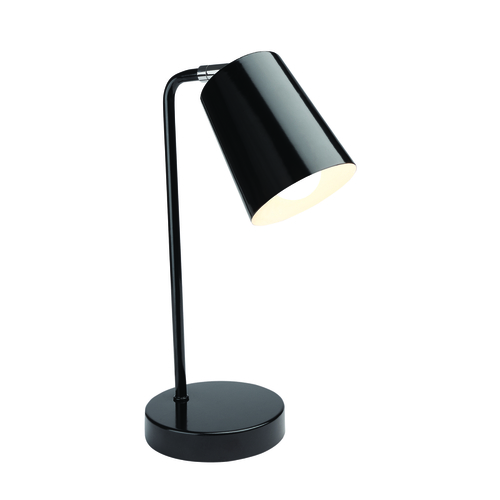 Newhouse Lighting NHDK-OS-BK Desk Lamp Oslo 14.5" Black Black