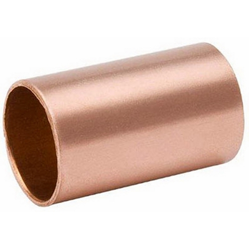 Coupling without Stop 3/4" Solder X 3/4" D Solder Wrought Copper - pack of 50