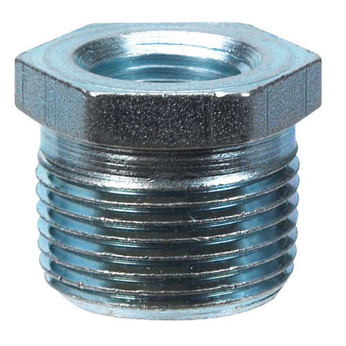 Hex Bushing oration 1/2" MPT X 1/4" D MPT Galvanized - pack of 5