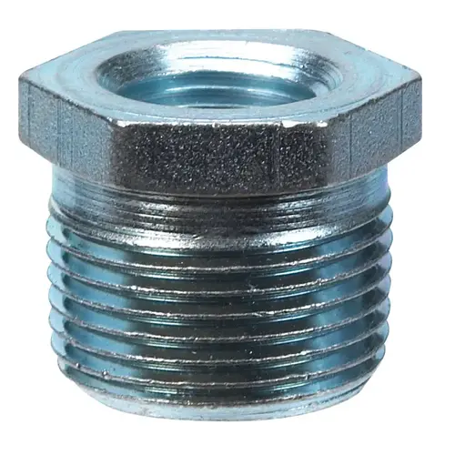 Hex Bushing oration 1/2" MPT X 1/4" D MPT Galvanized - pack of 5