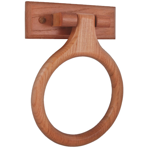 LDR 165 9840 Towel Ring Exquisite Oak Wood Oak