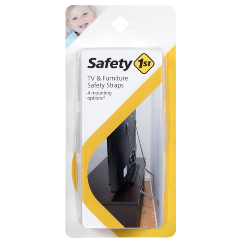 Safety 1st HS304 Furniture Strap Black Nylon Black