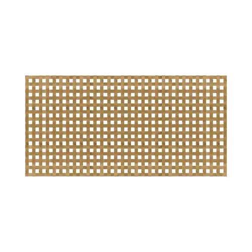 ProWood 118651 Lattice Panel 48" W X 96" L Brown Wood Brown