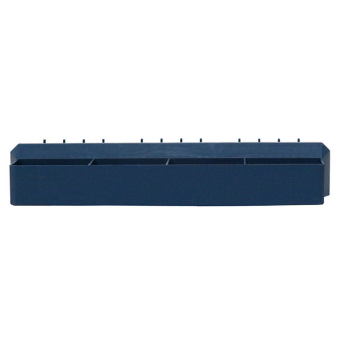 Crawford PT16 Tool and Parts Tray Blue Polypropylene 5.83" Blue