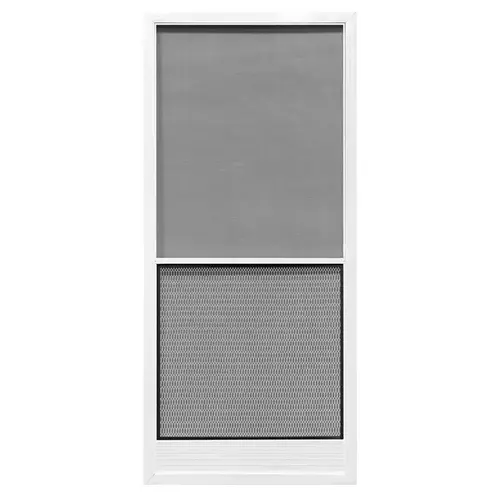 Screen Door 79-3/4" H X 35-1/4" W Capri White Steel White