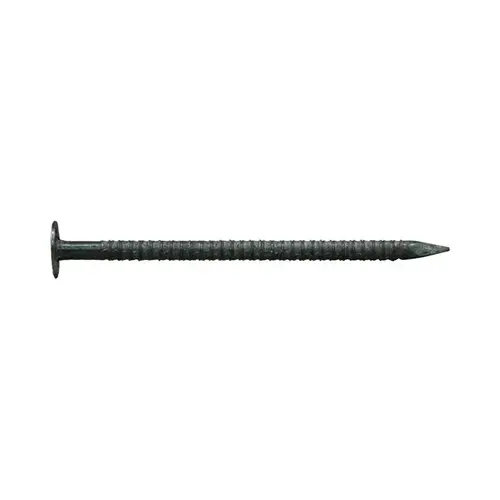 Drywall Nail, 1-5/8 in L, Brite, Flat Head, Round Shank, 1 lb