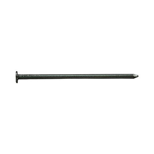 Pro-Fit 0056195 Box Nail, 16D, 3-1/2 in L, Steel, Brite, Flat Head, Round, Smooth Shank, 5 lb