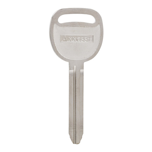 Key Blank KeyKrafter Automotive 29 B110, B110PH Double For Chevrolet Silver