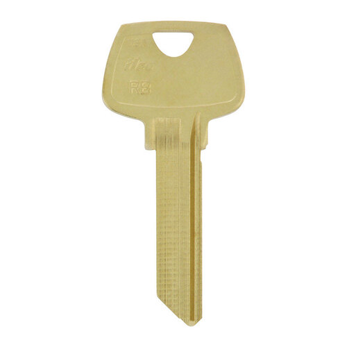 Universal Key Blank Sargent Traditional Key House/Office RB S-46 Single Nickel - pack of 10