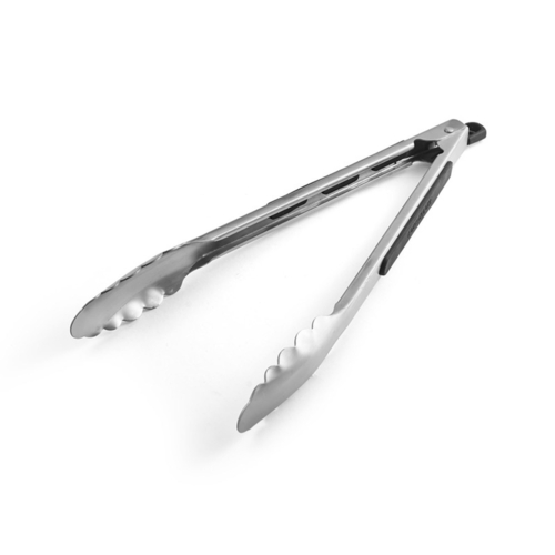 Farberware Pro 12 In. Stainless Steel Locking Tongs Silver