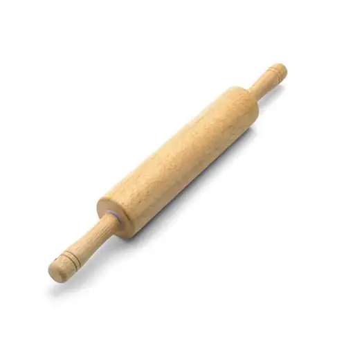 Bakers Rolling Pin 17" L X 3" D Wood Natural Natural