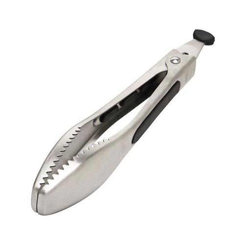 OXO 11305500 Ice Tongs Good Grips Silver Stainless Steel Brushed
