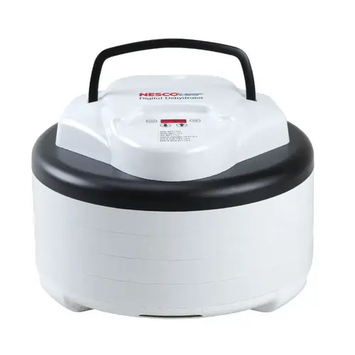 Nesco FD-79 Digital Top Mounted Dehydrator White Speckled Gray 7.3 qt White