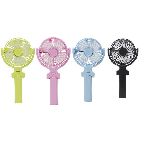 Geneva VF4HVAR Hand Held Fan PolarAire 4" H X 1" D 1 speed Assorted