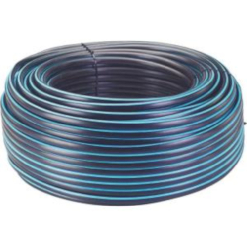 Drip Irrigation Tubing Blue Stripe Polyethylene 1/2" D X 500 ft. L Carbon Black