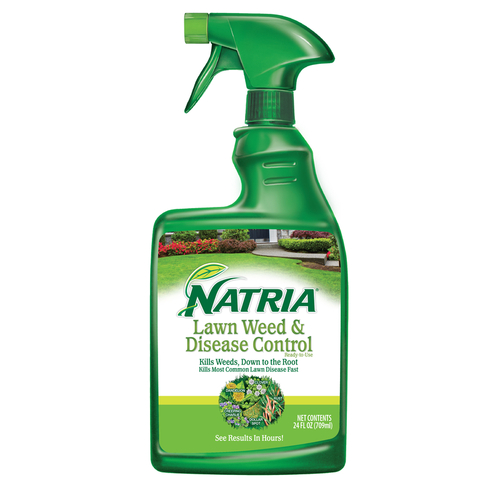 Natria Ready-To-Spray Weed Killer, Liquid, Spray Application, 24 oz Bottle Dark Red