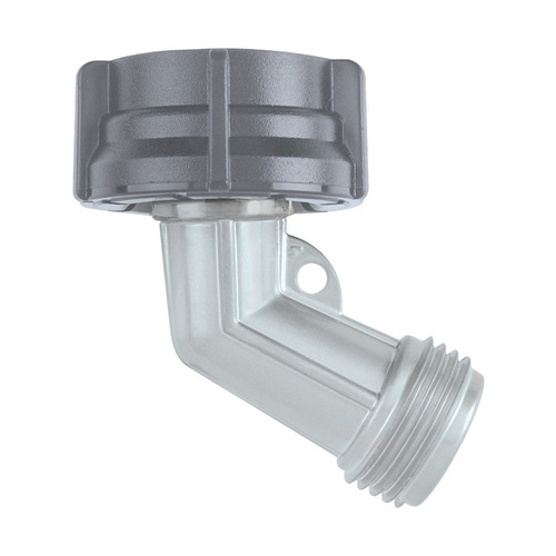 Gilmour 8016041001XCP12 Gooseneck Hose Adapter Zinc Threaded pack of 12