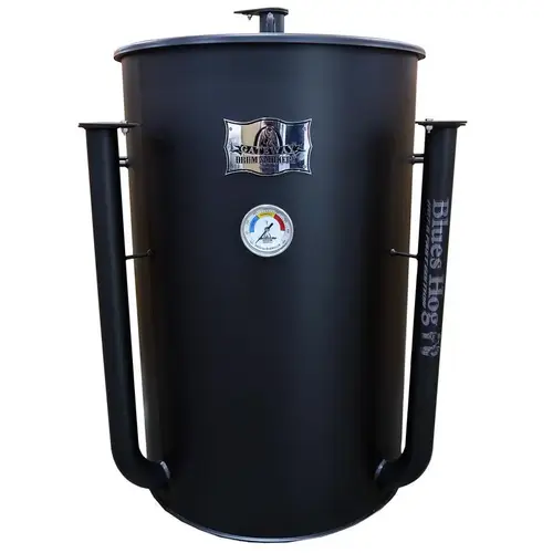 Smoker Gateway Drum s Charcoal/Wood Drum Black Black