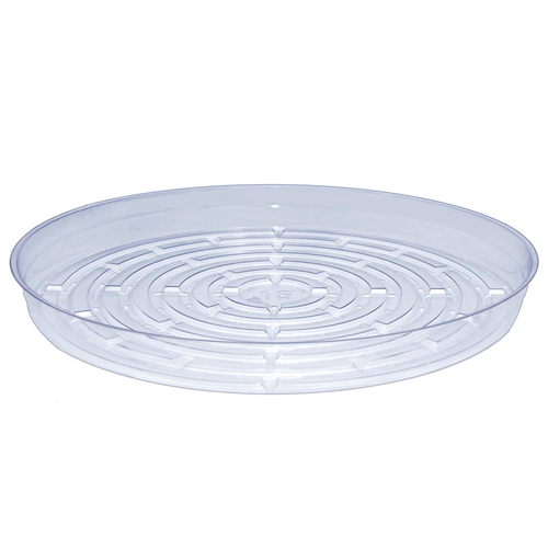 Plant Saucer Everspring 3.25" H X 13" D Vinyl Clear Clear - pack of 25