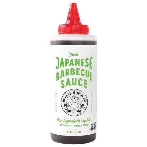 BBQ Sauce Bachan's Yuzu Japanese Barbecue Sauce 17 oz