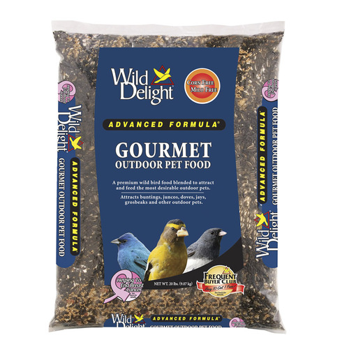 Wild Delight 368200 Wild Bird Food Gourmet Assorted Species Sunflower Seeds 20 lb