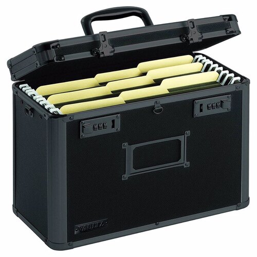 Security File Box Combination Lock Black Black