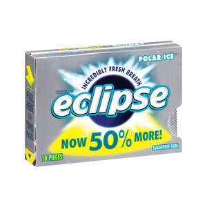 ECLIPSE 551191 Chewing Gum Sugar Free Polar Ice