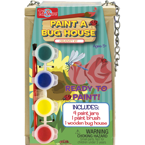 Paint A Bug House Kit Wood 6 pc - pack of 6