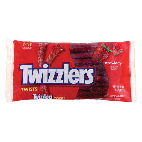 Twizzlers 00034000502738 Liquorice Twists Strawberry 16 oz